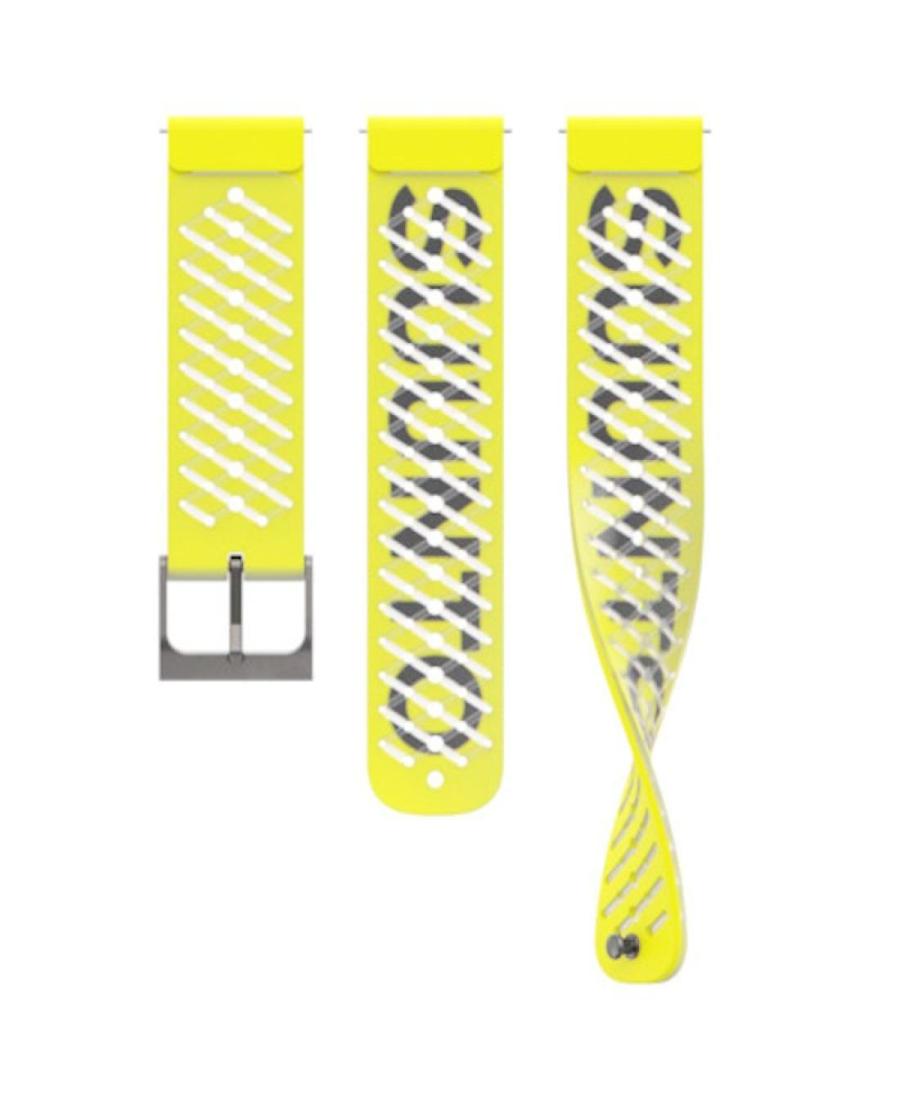 SUUNTO 22 SILICONE LEMON YELLOW Silicone strap Yellow 22 mm