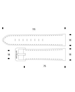 STAILER 1201-1801 Чёрный 18 мм изображение 1