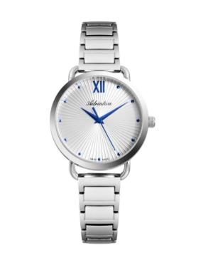 Women Classic Analog Swiss Quartz Watch ADRIATICA Silver Dial 33mm A3729.51B3Q