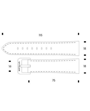 STAILER 124B-1801 Чёрный 18 мм изображение 1