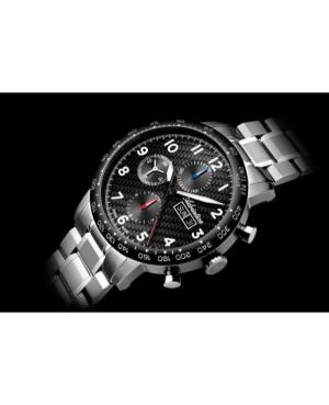 Men Classic Analog Luxury Swiss Watch ADRIATICA Black Dial 45mm A8383.4124ACH image 4