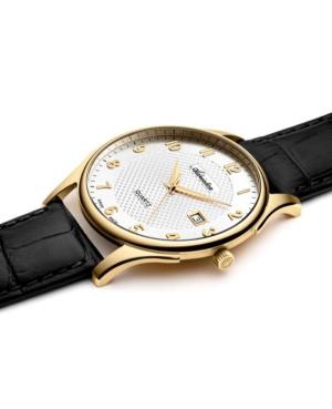 Men Classic Analog Klassisch Swiss Quartz Watch ADRIATICA Silver Dial 41mm A1246.1223Q image 1