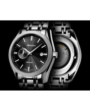 Vyriškas Classic Analog Swiss Kvarcinis - elektroninis, Solar Watch ADRIATICA Juodas Dial 7mm A8202.5116SA image 8