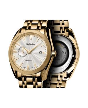 Vyriškas Classic Analog Swiss Kvarcinis - elektroninis, Solar Watch ADRIATICA Sidabras Dial 7mm A8202.1113SA image 5