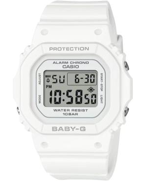 Women Sports Functional Japan Quartz Digital Watch Timer CASIO BGD-565U-7ER Silver color Dial 38mm