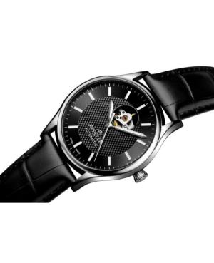 Men Classic Analog Luxury Swiss Watch APPELLA Černá Dial 42mm L70013.5214OA image 4