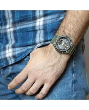 Mężczyźni Funkcjonalny sportowy Japonia bateria słoneczna cyfrowe Zegarek Budzik CASIO AQ-S820W-3BVEF Czarny Wybierz 50mm image 2