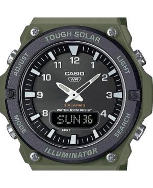 Mężczyźni Funkcjonalny sportowy Japonia bateria słoneczna cyfrowe Zegarek Budzik CASIO AQ-S820W-3BVEF Czarny Wybierz 50mm image 6