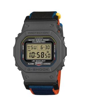 Vyriškas Sportinis Su funkcijomis Diver Japoniškas Kvarcinis Digital Watch Alarm CASIO DW-5600MNC-8A2ER G-Shock Silver color Dia