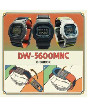 Men Sports Functional Diver Japan Quartz Digital Watch Timer CASIO DW-5600MNC-8A2ER G-Shock Silver color Dial 42mm image 1