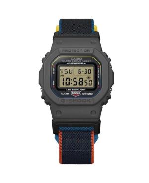 Men Sports Functional Diver Japan Quartz Digital Watch Timer CASIO DW-5600MNC-8A2ER G-Shock Silver color Dial 42mm image 8