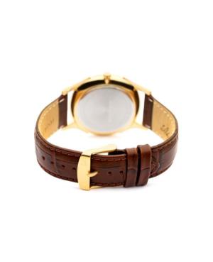 Mężczyźni Classic Analog Szwajcar kwarcowy Zegarek ADRIATICA Złoty kolor Wybierz 41mm A1246.1221Q image 2