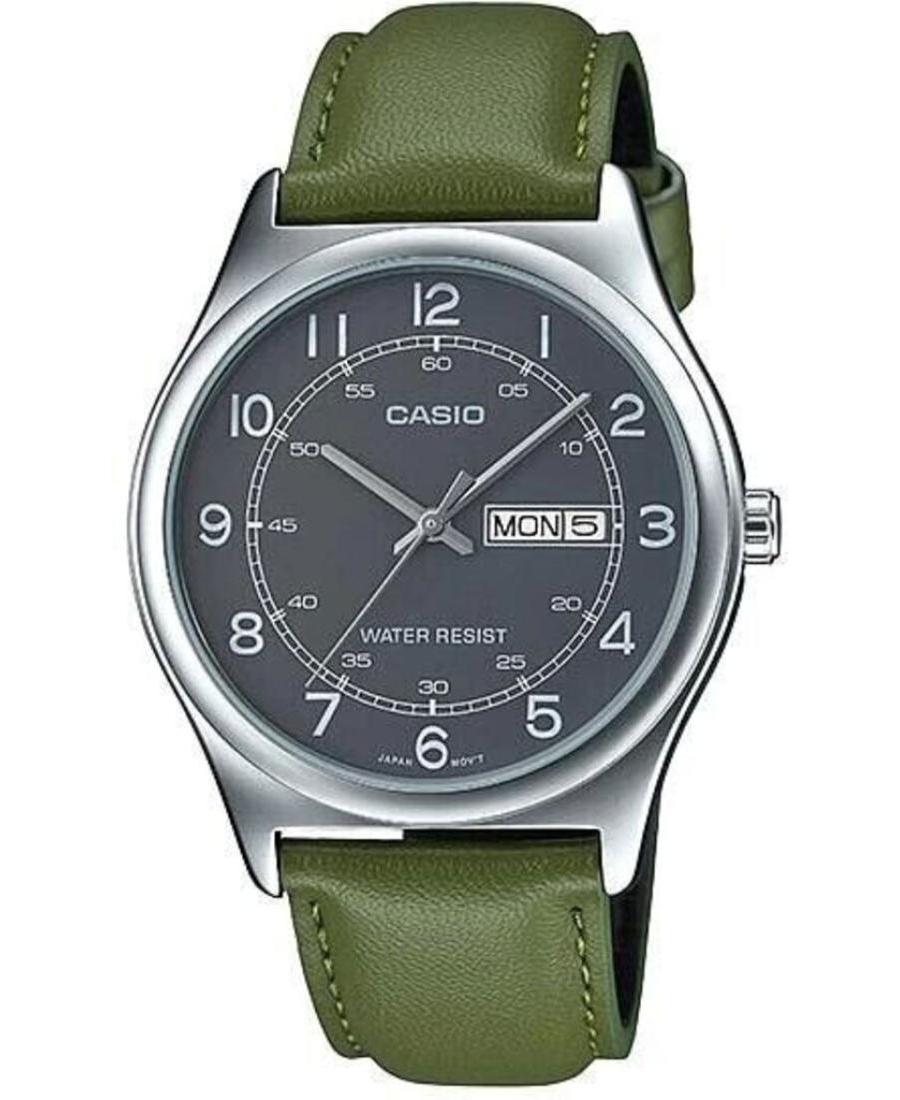 Vyriškas Japoniškas Kvarcinis Rodyklinis Watch CASIO MTP-V006L-3B (A)