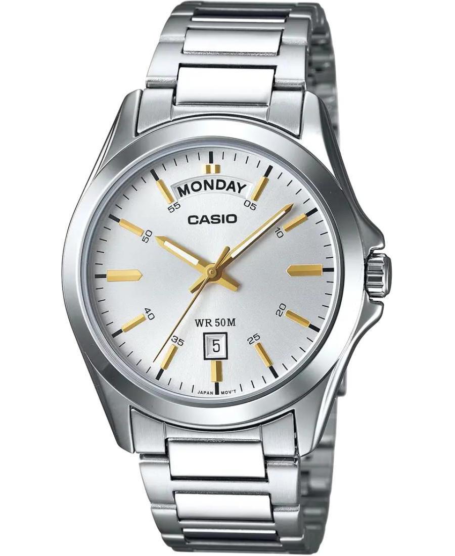 Men Japan Quartz Analog Watch CASIO MTP-1370D-7A2VEF