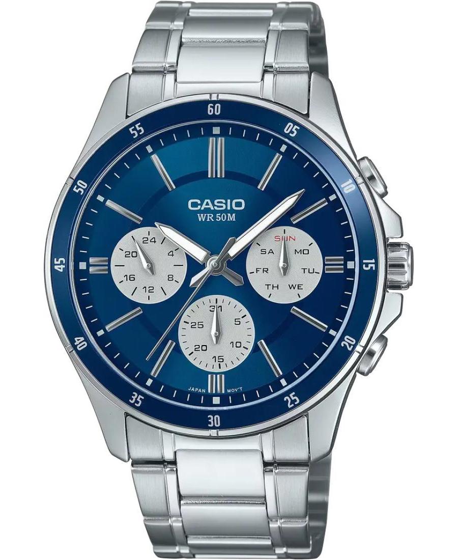 Mężczyźni Japonia kwarcowy analogowe Zegarek CASIO MTP-1374D-2A3