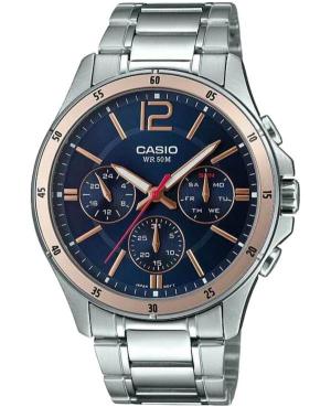 Mężczyźni Japonia kwarcowy analogowe Zegarek CASIO MTP-1374D-2A2 (A)