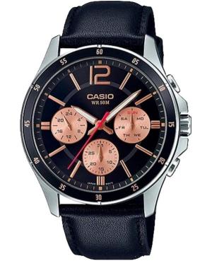 Men Japan Quartz Analog Watch CASIO MTP-1374L-1A2 (A)