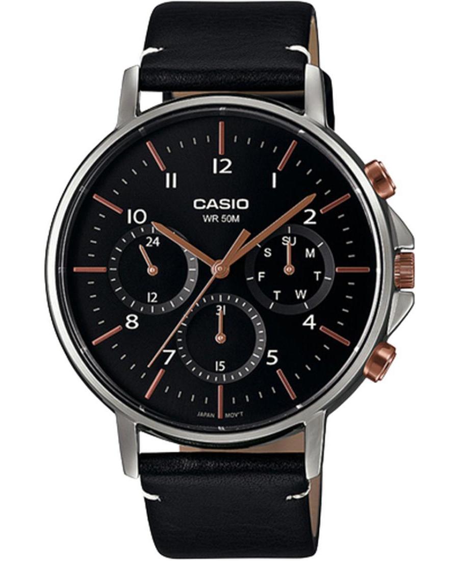 Vyriškas Japoniškas Kvarcinis Rodyklinis Watch CASIO MTP-E321L-1A (A)