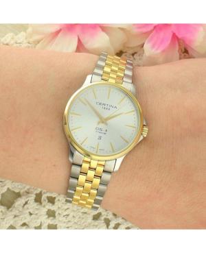 Women Klasické Swiss Quartz Analog Watch CERTINA C045.010.55.031.00 Silver Dial image 2