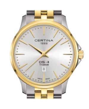 Women Klasické Swiss Quartz Analog Watch CERTINA C045.010.55.031.00 Silver Dial image 6