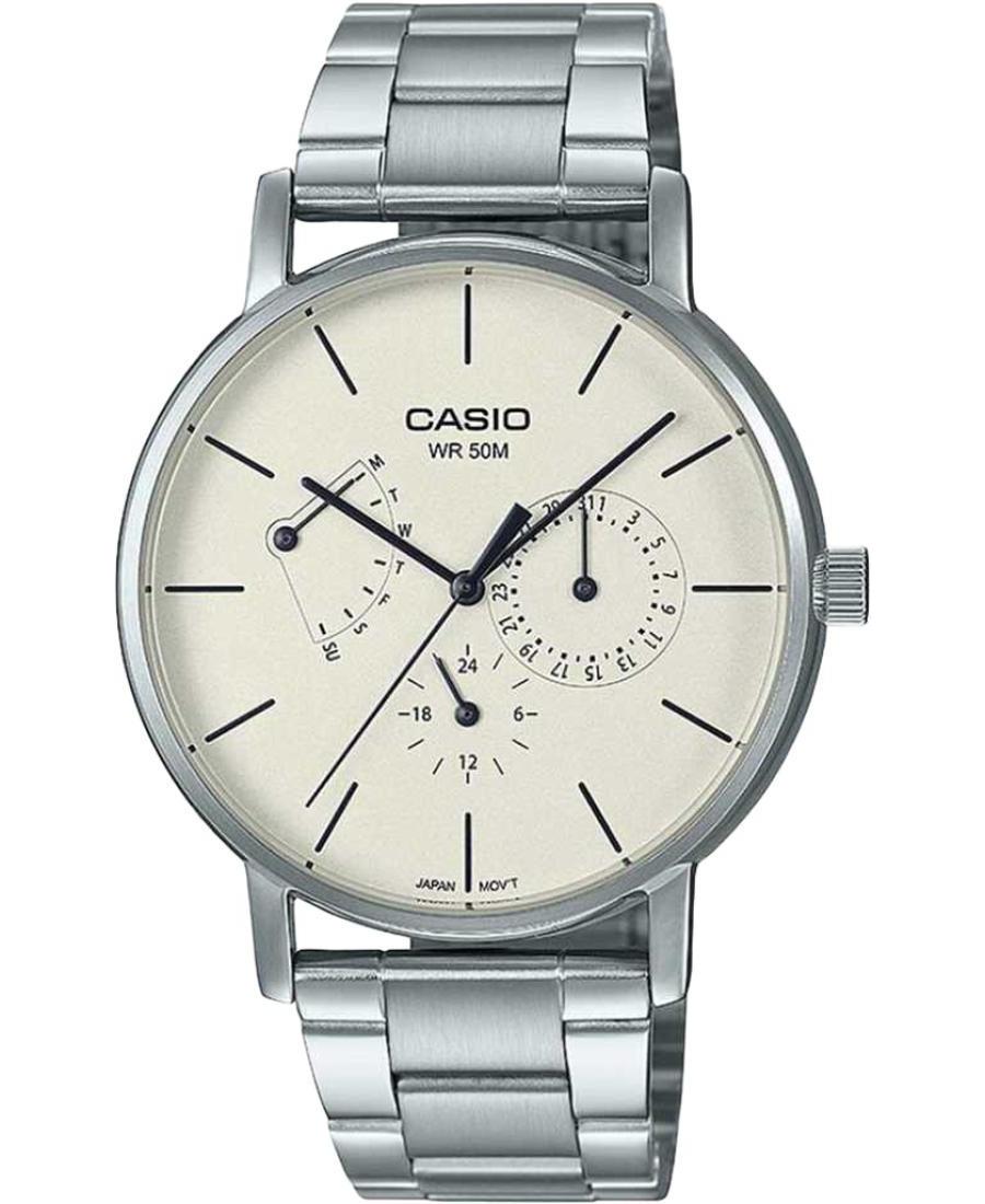 Vyriškas Japoniškas Kvarcinis Rodyklinis Watch CASIO MTP-E320D-9E (A)