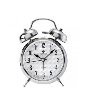 PERFECT PT257-1320-5/SH/S Alarm clock Steel color Metal Silver color