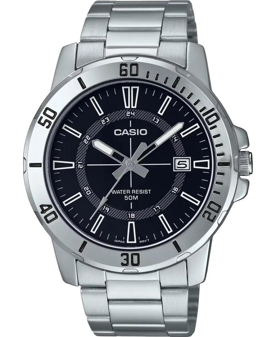Vyriškas Japoniškas Kvarcinis Rodyklinis Watch CASIO MTP-VD01D-1C