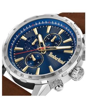 Men Fashion Klassisch Quartz Analog Watch TIMBERLAND TDWGF0041501 Blau Dial 46mm image 5