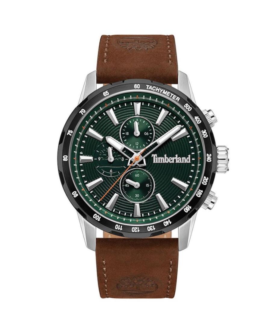 Men Fashion Klassisch Quartz Analog Watch TIMBERLAND TDWGF0041540 Grün Dial 46mm