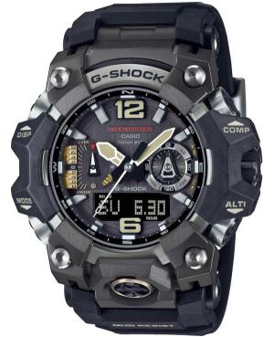 Men Functional Sports Diver Luxury Japan Eco-Drive Digital Watch Timer CASIO GWG-B1000-1AER G-Shock Černá Dial 52mm