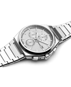 Men Classic Analog Swiss Quartz Watch Chronograph ADRIATICA Silver Dial A8348.5113CH image 1