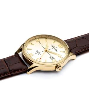 Men Classic Analog Swiss Automatic Watch ADRIATICA Gold color Dial 42mm A8331.1B51M image 1