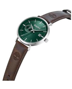 Mężczyźni klasyczny kwarcowy analogowe Zegarek TIMBERLAND TDWGF0094502 Zielony Wybierz 42mm image 4