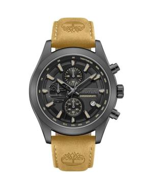 Men Classic Quartz Analog Watch Chronograph TIMBERLAND TDWGF0095102 Black Dial 44mm
