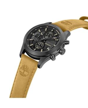 Mężczyźni klasyczny kwarcowy analogowe Zegarek Chronograf TIMBERLAND TDWGF0095102 Czarny Wybierz 44mm image 3