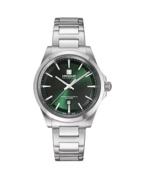 Men Classic Quartz Analog Watch HANOWA HAWGH0004403 Green Dial 41mm