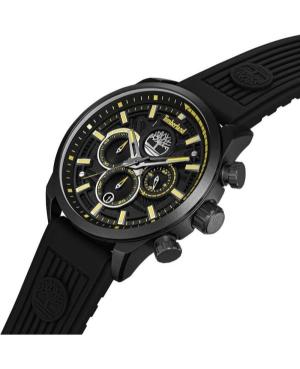 Men Klasické Quartz Analog Watch Chronograph TIMBERLAND TDWGQ00949X0 Černá Dial 46mm image 5