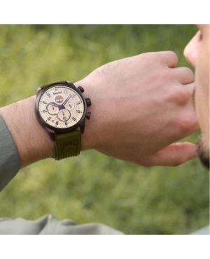 Mężczyźni klasyczny kwarcowy analogowe Zegarek Chronograf TIMBERLAND TDWGQ00949X1 Piasek Wybierz 46mm image 1