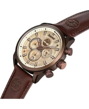 Mężczyźni klasyczny kwarcowy analogowe Zegarek Chronograf TIMBERLAND TDWGQ00949X1 Piasek Wybierz 46mm image 7