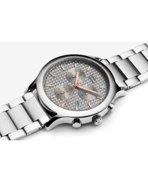 Men Classic Analog Watch Chronograph PIERRE RICAUD Silver color Dial 43mm P91099.51R7CH image 1