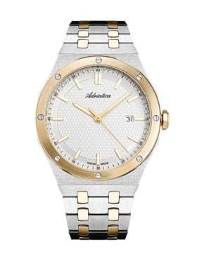 Vyriškas Classic Analog Swiss Kvarcinis Watch ADRIATICA Sidabras Dial 42mm A8337.2113Q