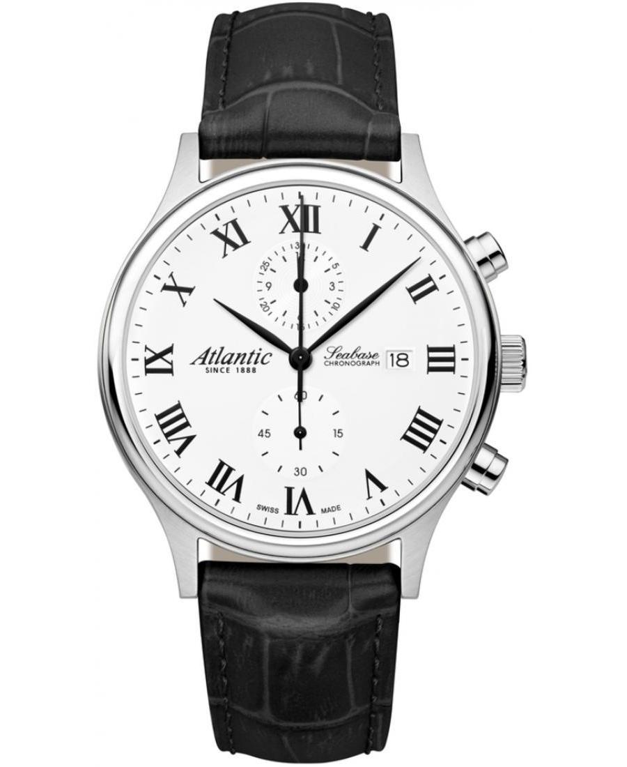Mężczyźni Szwajcar kwarcowy analogowe Zegarek ATLANTIC 64452.41.18