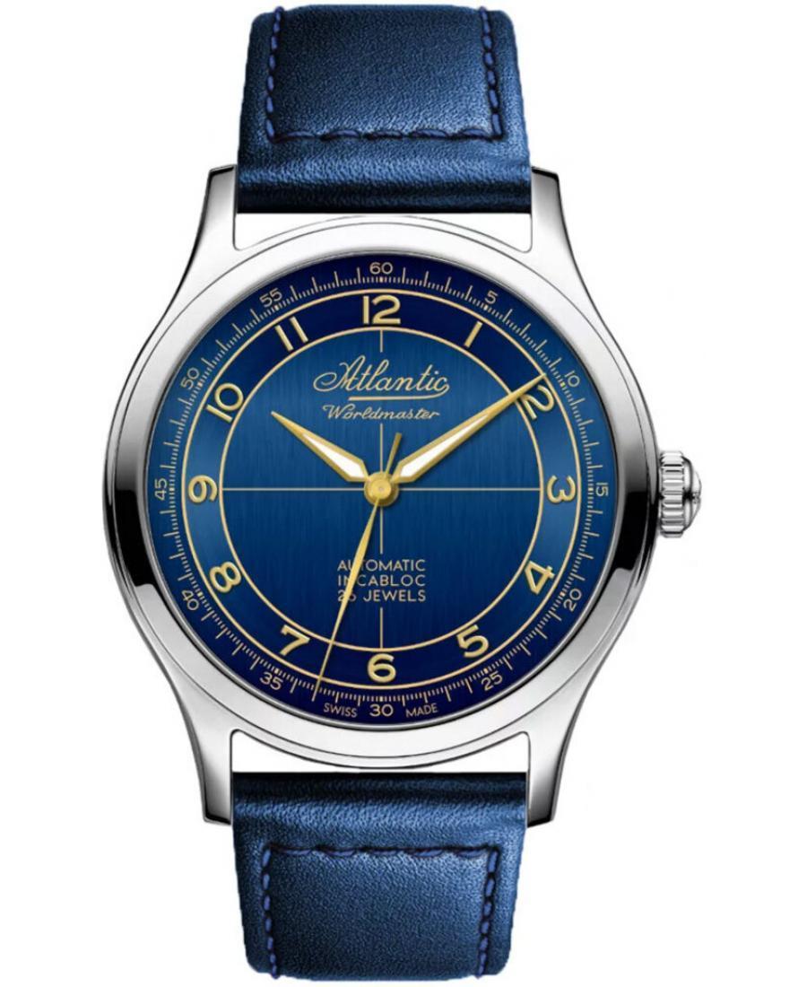 Mężczyźni Luxury Szwajcar analogowe Zegarek ATLANTIC 53780.41.53G