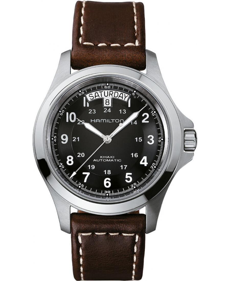 Mężczyźni Luxury analogowe Zegarek HAMILTON H64455533
