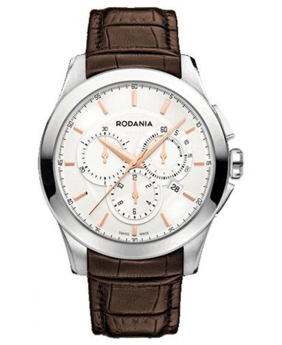 Mężczyźni Szwajcar kwarcowy Zegarek Rodania 25071.23 Wybierz