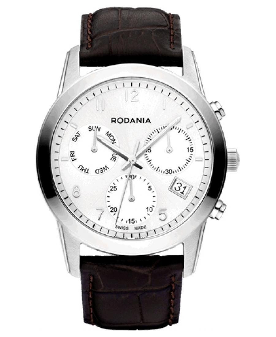 Mężczyźni Szwajcar kwarcowy Zegarek Rodania 25103.21 Wybierz