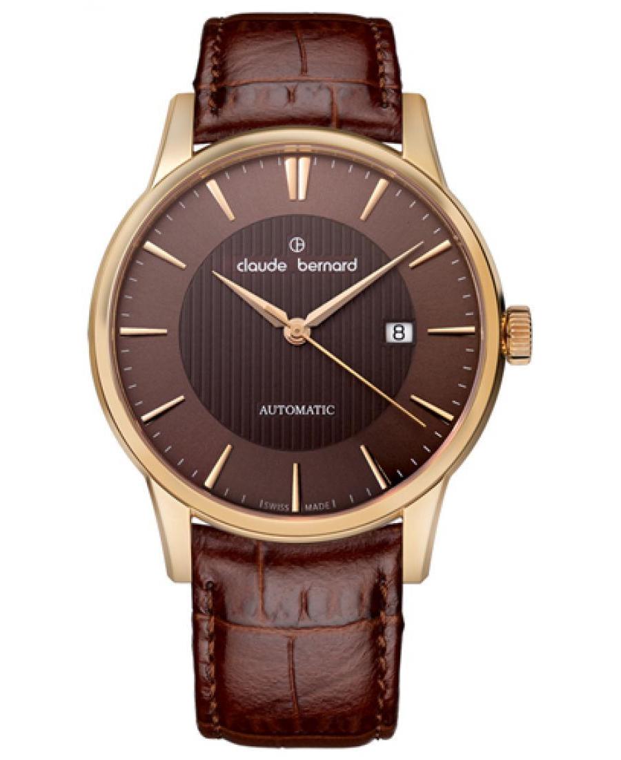 Mężczyźni Luxury Szwajcar automatyczny Zegarek CLAUDE BERNARD 80091 37R BRIR