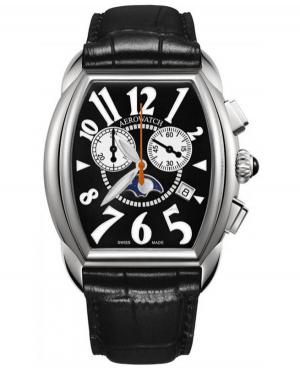 Men Luxury Swiss Quartz Watch Chronograph AEROWATCH 84957AA04