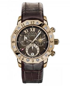 Kobiety Luxury Szwajcar kwarcowy Zegarek Chronograf CIMIER 6106-PZ131