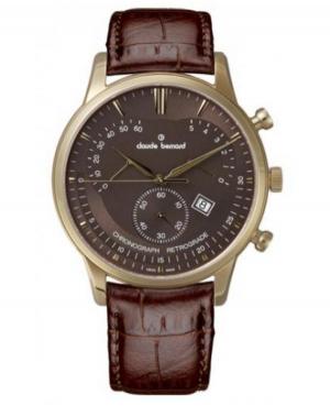 Men Swiss Quartz Watch Chronograph CLAUDE BERNARD 01506 37R BRIR